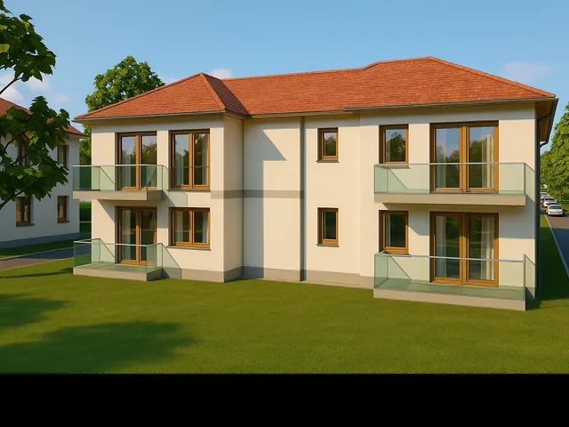Eladó új építésű lakópark Cserkeszőlő 54 nm