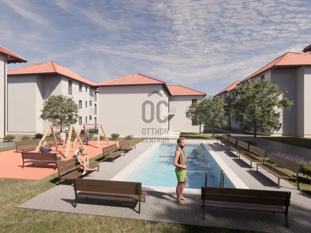 Eladó új építésű lakópark Cserkeszőlő 45 nm