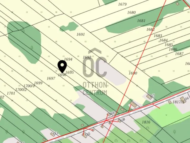 Eladó telek Farmos 2131 nm