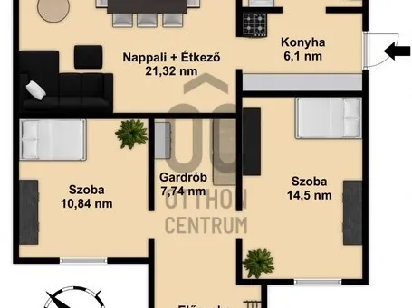 Eladó ház Rózsaszentmárton 69 nm