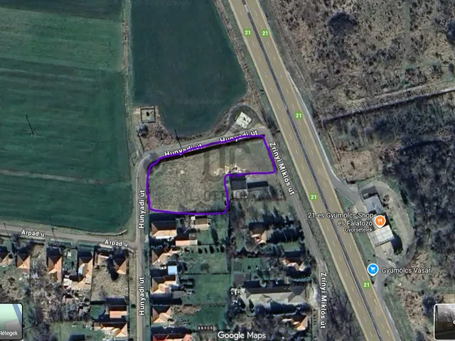 Eladó telek Jobbágyi 3092 nm