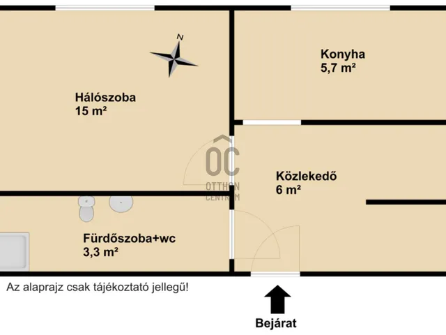 Eladó lakás Gyöngyös 31 nm