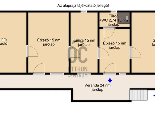 Eladó ház Bodony 91 nm