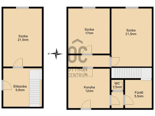 Eladó kereskedelmi és ipari ingatlan Gyöngyös, Belváros 95 nm