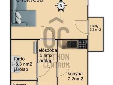 Kiadó lakás Gyöngyös 42 nm