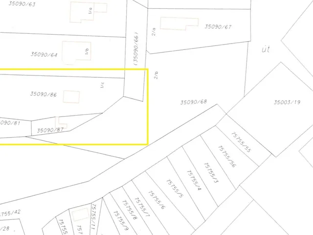 Eladó telek Miskolc, Pereces 1115 nm