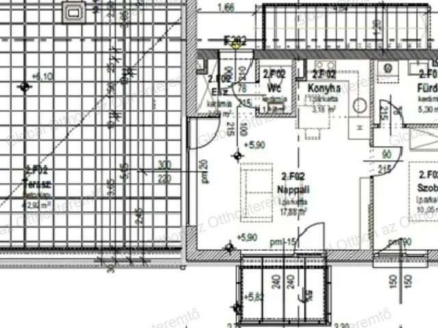 Eladó lakás Levél 60 nm