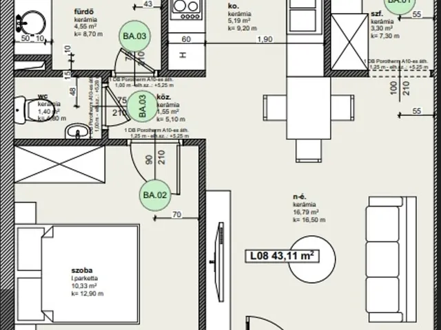 Eladó lakás Hegyeshalom 43 nm