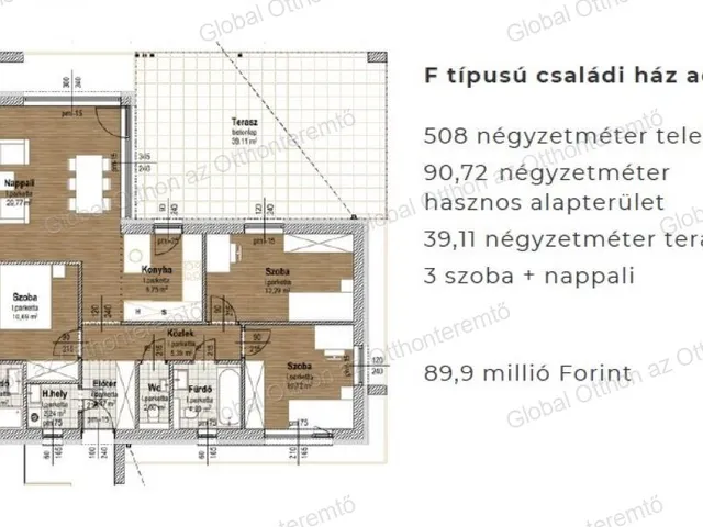 Eladó ház Mosonmagyaróvár 90 nm