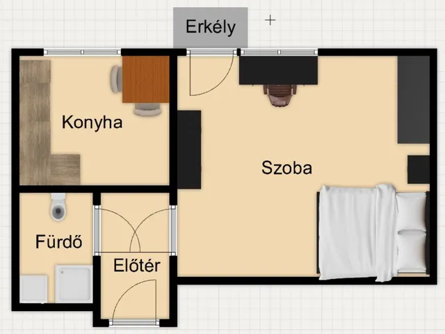 Eladó lakás Aszód 34 nm