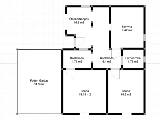 Eladó ház Bánk 72 nm