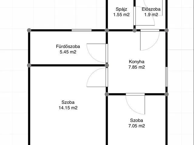 Eladó ház Vác 38 nm