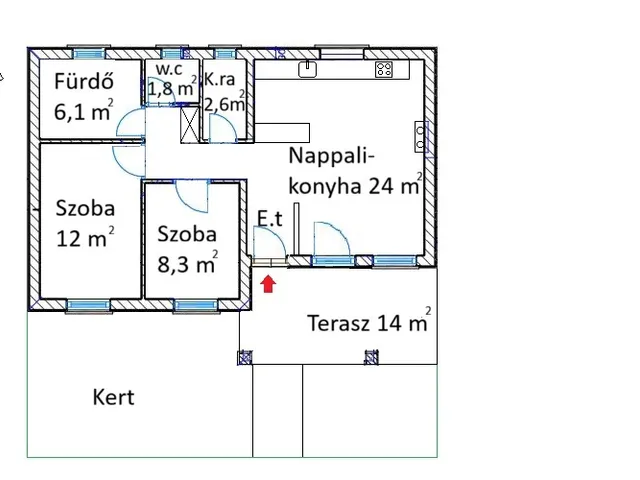 Eladó lakás Gyömrő, Máriatelep 61 nm