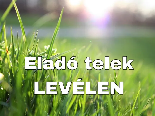 Eladó telek Levél 568 nm