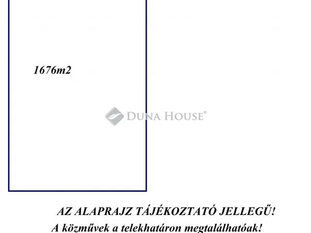 Eladó telek Mosonszentmiklós 1676 nm