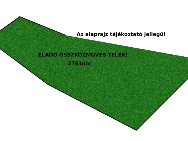 Eladó telek Balatonakarattya 2783 nm