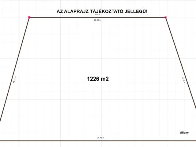Eladó telek Hegyeshalom 734 nm