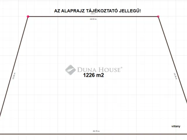 Eladó telek Hegyeshalom 734 nm