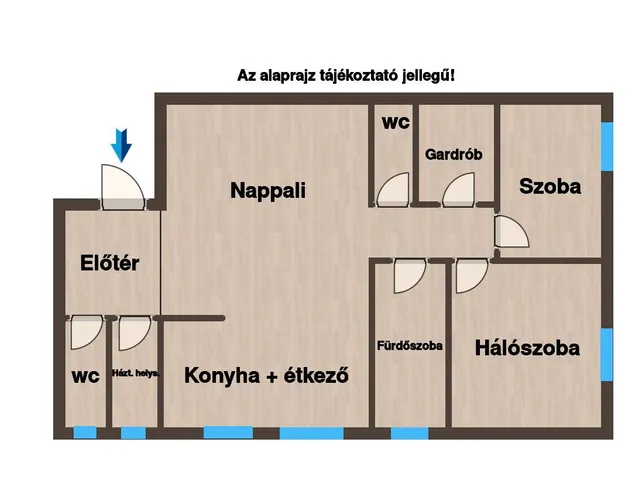 Eladó lakás Győr 70 nm