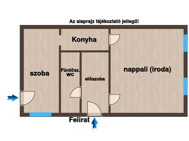 Eladó lakás Győr 51 nm