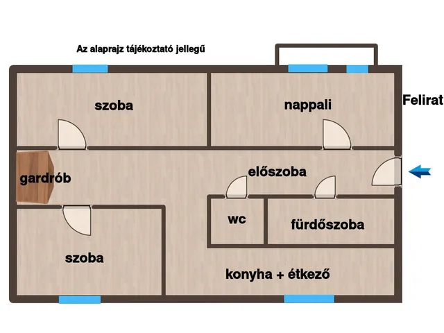 Eladó lakás Győr 64 nm