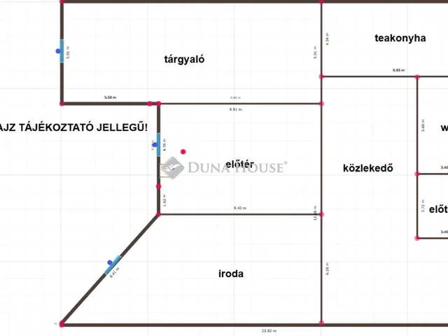 Eladó kereskedelmi és ipari ingatlan Csorna 63 nm