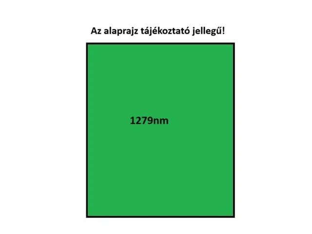 Eladó telek Enese 1279 nm