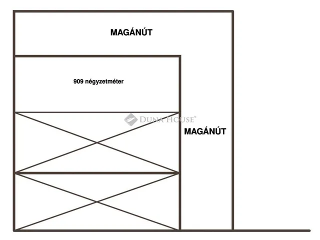 Eladó telek Dunakiliti 909 nm