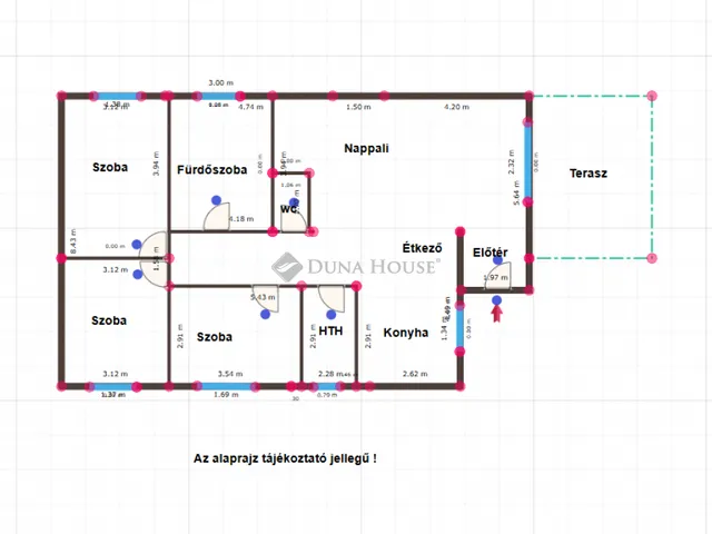 Eladó ház Harka 82 nm