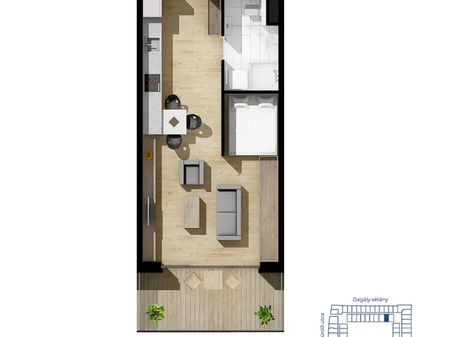Eladó lakás Budapest XIII. kerület, Vizafogó 37 nm