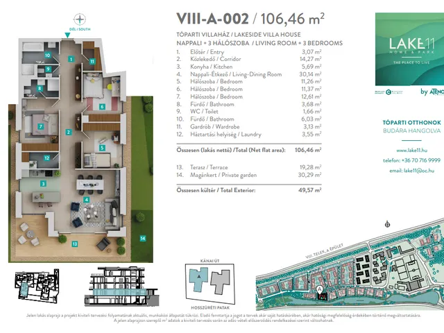 Eladó lakás Budapest XI. kerület 106 nm
