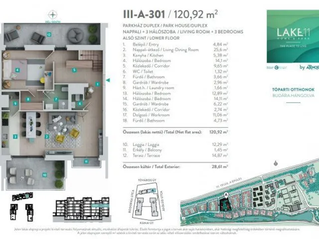 Eladó lakás Budapest XI. kerület 120 nm