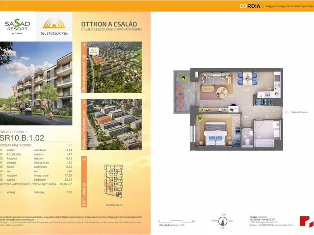 Eladó lakás Budapest XI. kerület, Sasad-Sashegy XI. ker. 53 nm