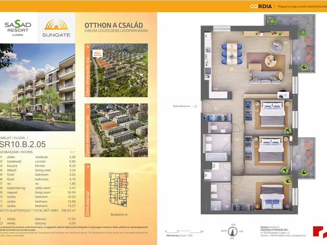 Eladó lakás Budapest XI. kerület, Sasad-Sashegy XI. ker. 118 nm