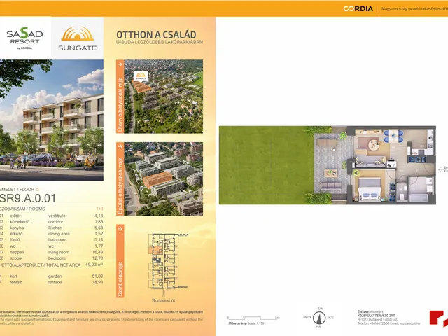 Eladó lakás Budapest XI. kerület, Sasad-Sashegy XI. ker. 62 nm