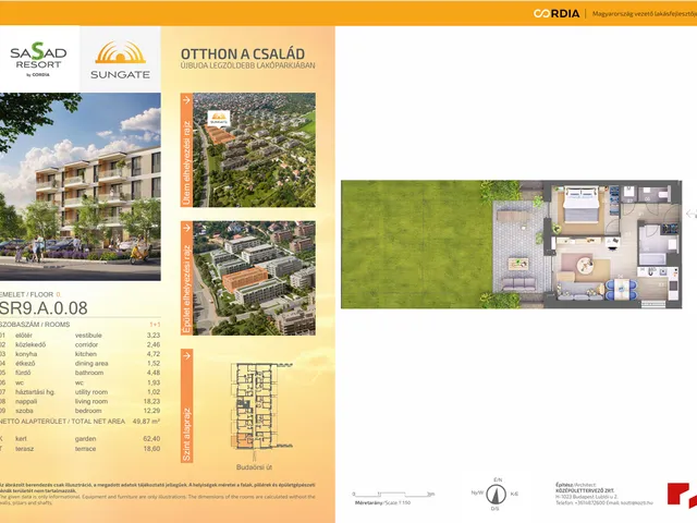 Eladó lakás Budapest XI. kerület, Sasad-Sashegy XI. ker. 62 nm