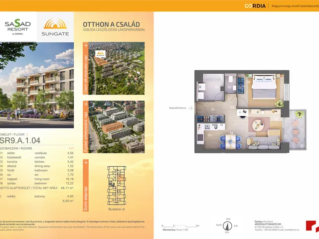 Eladó lakás Budapest XI. kerület, Sasad-Sashegy XI. ker. 51 nm
