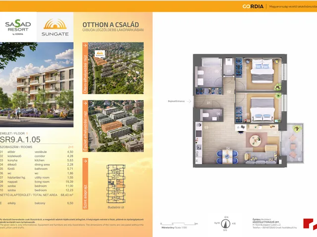 Eladó lakás Budapest XI. kerület, Sasad-Sashegy XI. ker. 72 nm