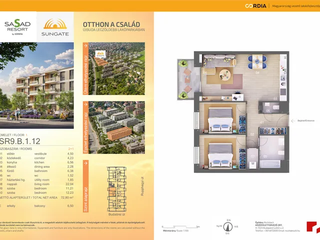 Eladó lakás Budapest XI. kerület, Sasad-Sashegy XI. ker. 76 nm