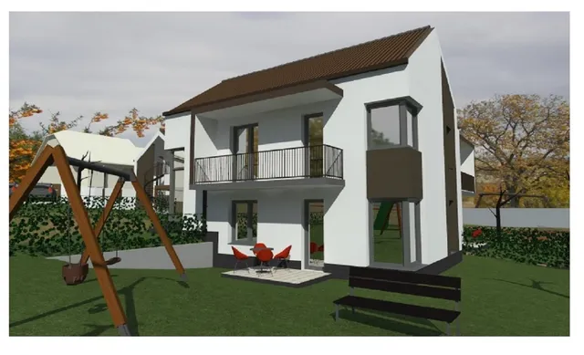 Eladó új építésű lakópark Sopron 72 nm