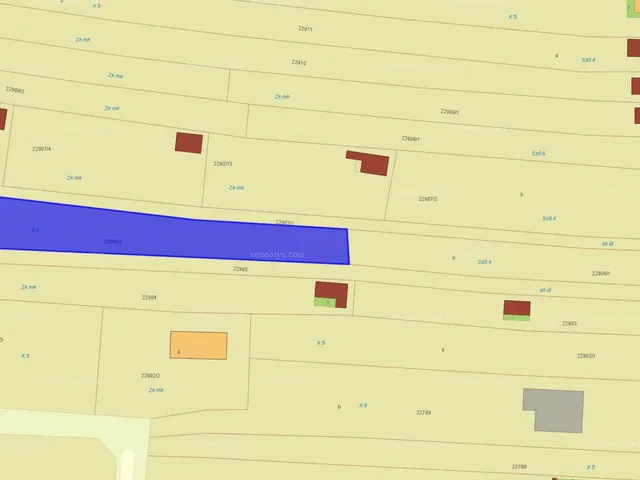 Eladó telek Zalaegerszeg 1006 nm