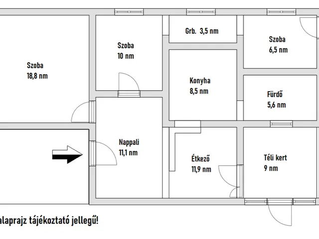 Eladó ház Nagykapornak 118 nm