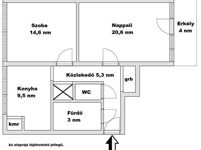 Eladó lakás Zalaegerszeg 58 nm