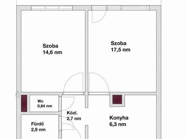Eladó lakás Zalaegerszeg 51 nm