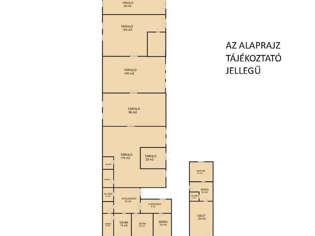 Eladó kereskedelmi és ipari ingatlan Sarkad 830 nm