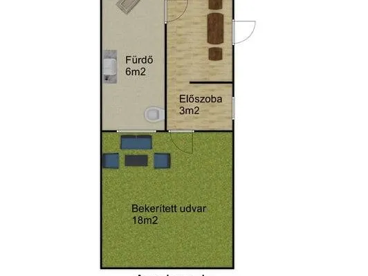 Eladó üdülő és hétvégi ház Alsópáhok 23 nm