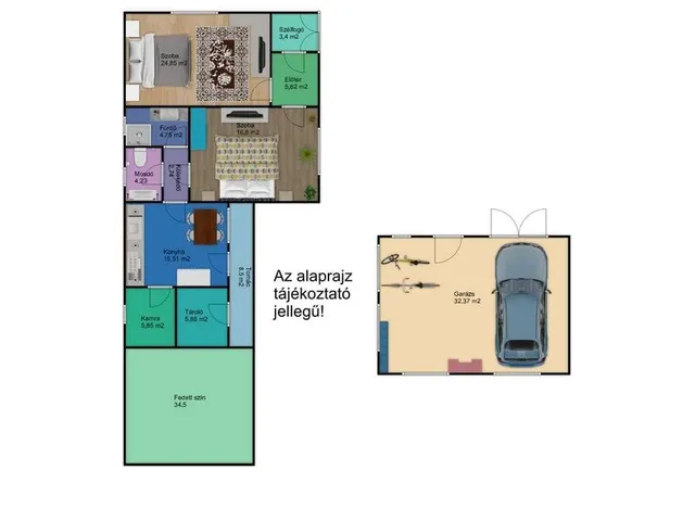 Eladó ház Békéscsaba 98 nm