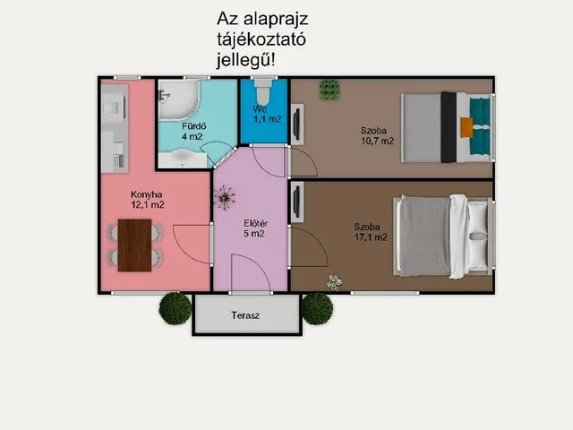 Eladó ház Elek 55 nm