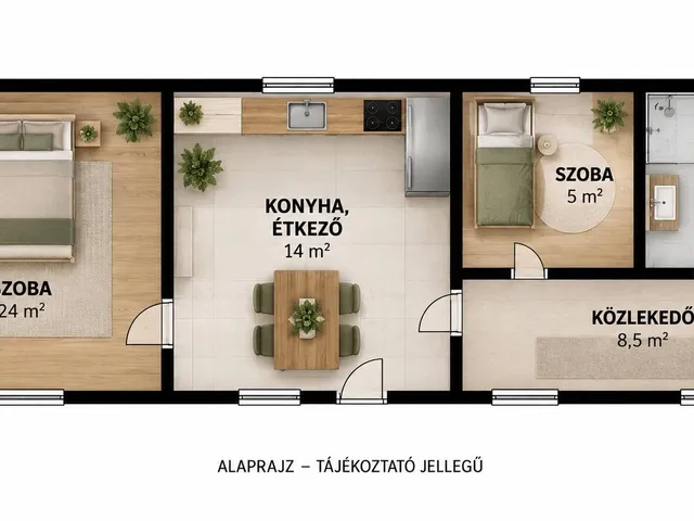 Eladó ház Békéscsaba 55 nm