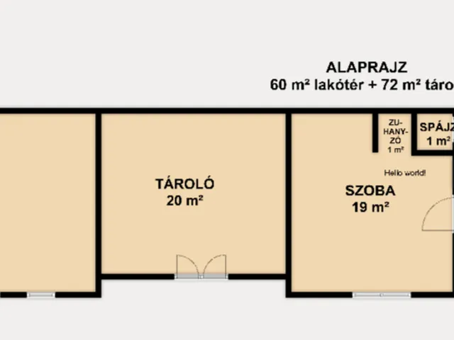 Eladó ház Szakony 60 nm